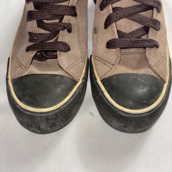 Converse Air Walk Shoes High Top Fringe Brown Skater Distressed Festival - Picture 11 of 14